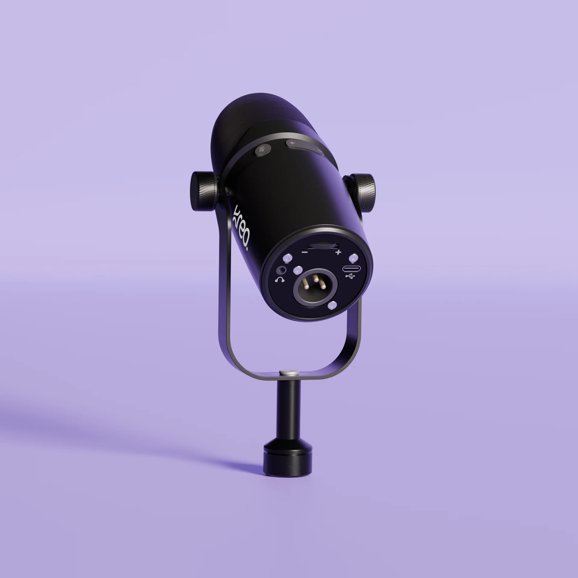 Kast Black Dynamic Microphone - Image 4