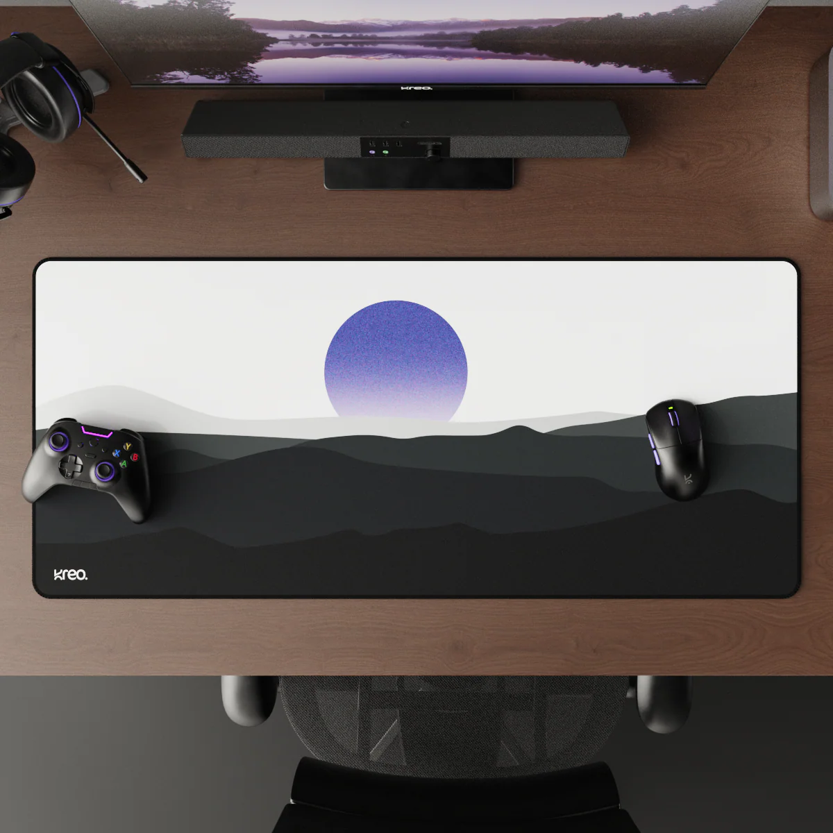 Terra XXL Deskmat - Rising Sun - Image 4