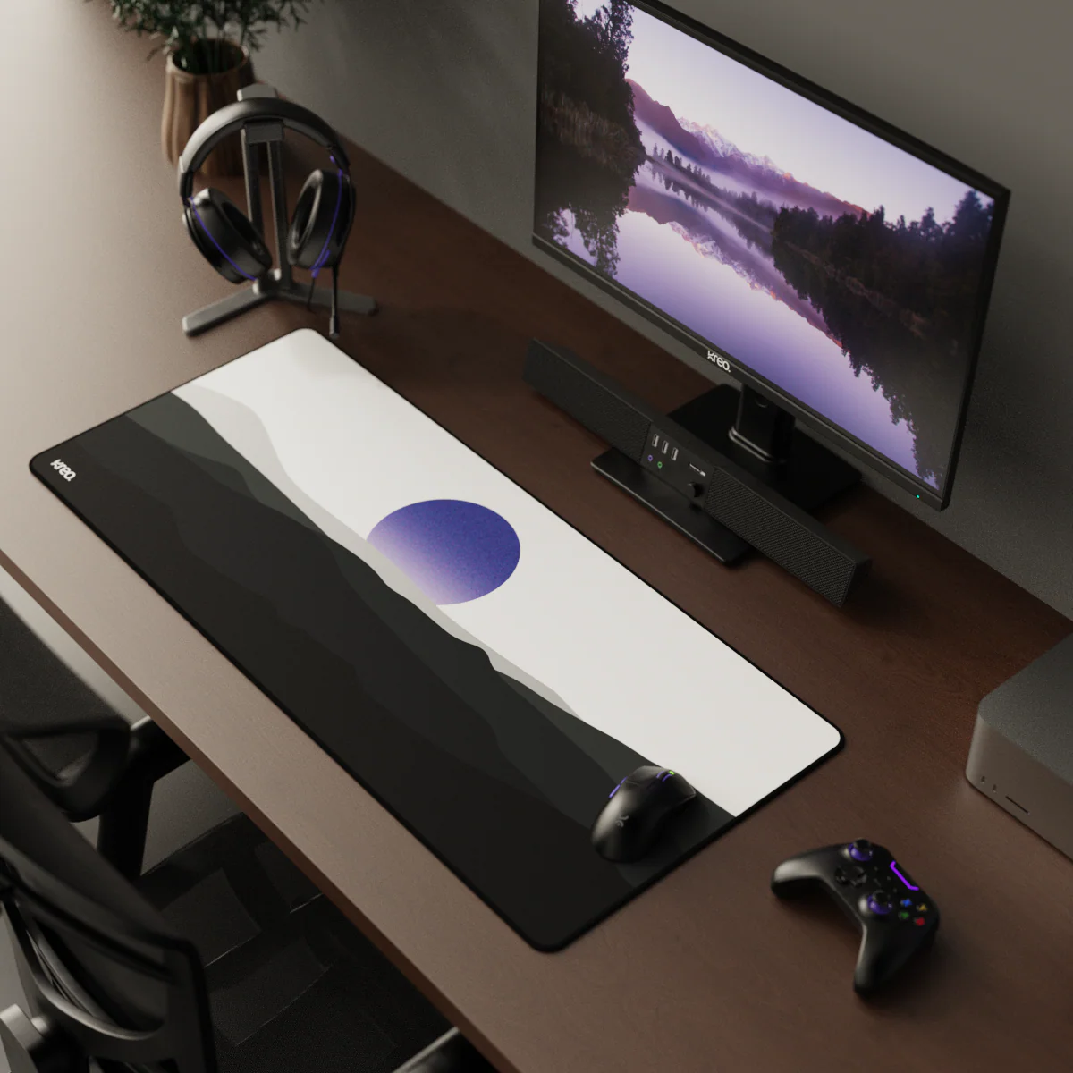 Terra XXL Deskmat - Rising Sun - Image 5