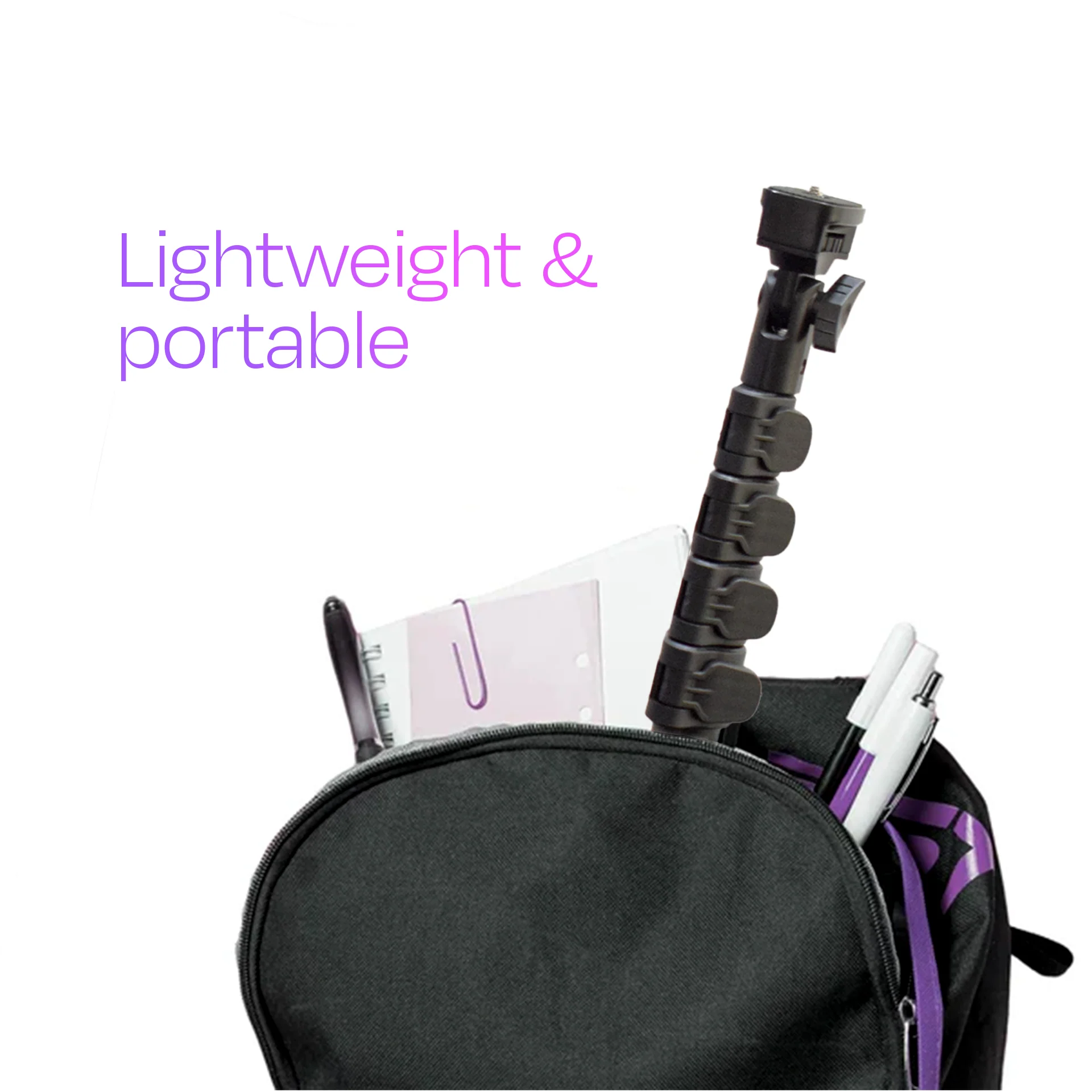 STAYble 1.6 meter Premium Tripod Stand with Phone Holder - Image 3